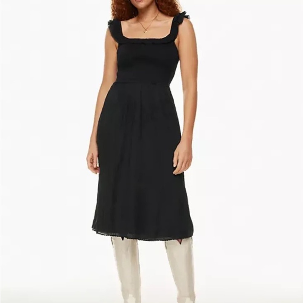 BNWT Wilfred Reminisce Black Dress Size Small Aritzia